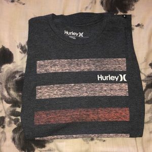 Hurley T-shirt size Large Heather Grey